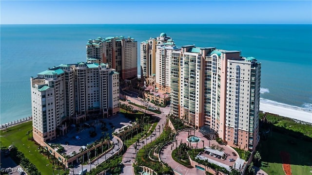 940 Cape Marco Dr Unit 1703, Marco Island, FL 34145 - drone / aerial view of a large body of water