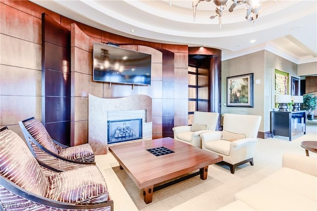 940 Cape Marco Dr Unit 1703, Marco Island, FL 34145 - common area featuring recessed lighting and ornamental molding
