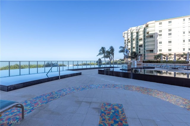 940 Cape Marco Dr Unit 1703, Marco Island, FL 34145 - view of patio with a water view
