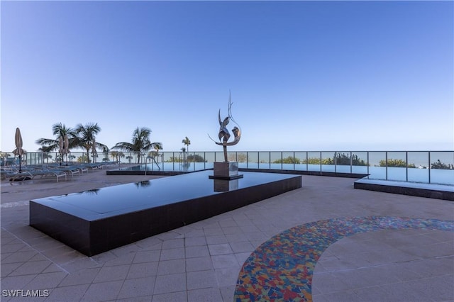 940 Cape Marco Dr Unit 1703, Marco Island, FL 34145 - view of patio with fence