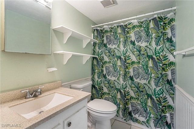 7410 Lake Breeze Dr Unit 204, Fort Myers, FL 33907 - full bathroom featuring vanity, tile patterned floors, and a shower with curtain