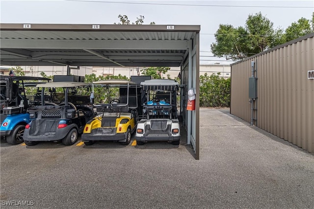 7410 Lake Breeze Dr Unit 204, Fort Myers, FL 33907 - view of covered parking lot