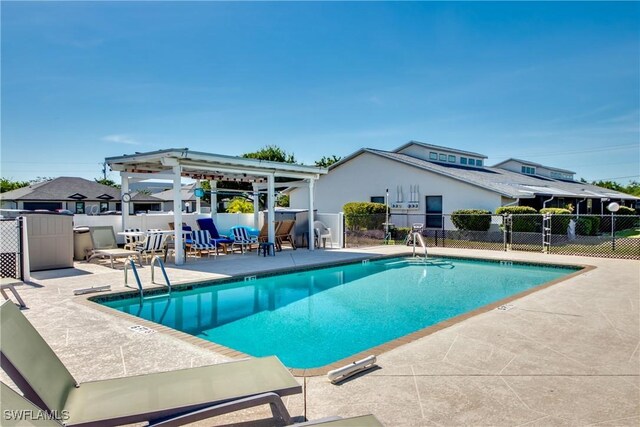 3914 SW 8th Ct Unit 103, Cape Coral, FL 33914 - community pool featuring a patio area