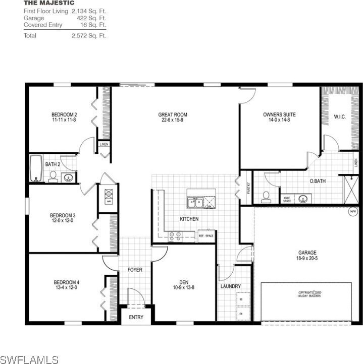 3106 11th St SW, Lehigh Acres, FL 33976 - room layout