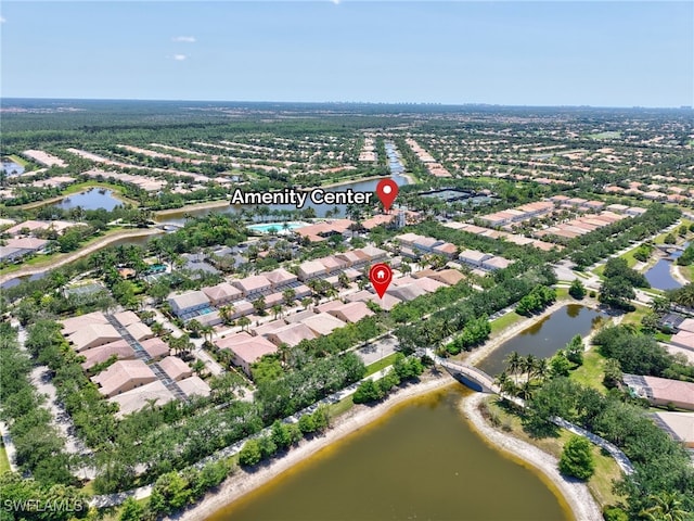 15329 Laughing Gull Ln, Bonita Springs, FL 34135 - aerial overview of property's location featuring nearby suburban area and a large body of water