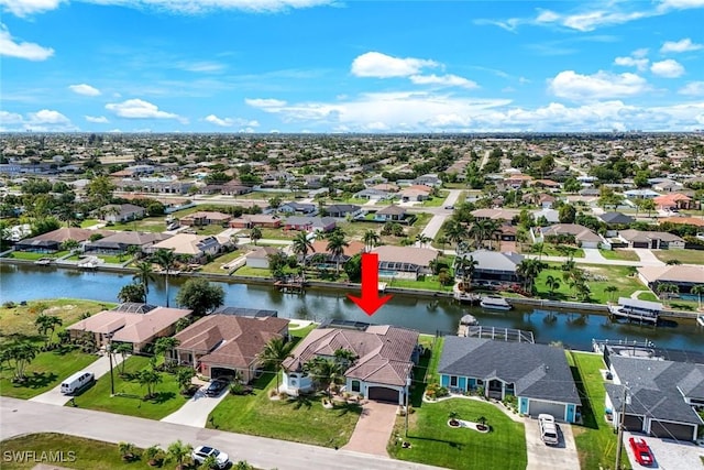 208 SW 15th St, Cape Coral, FL 33991 - aerial view of residential area featuring a nearby body of water