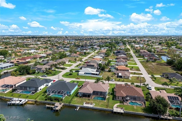 208 SW 15th St, Cape Coral, FL 33991 - aerial perspective of suburban area with a large body of water