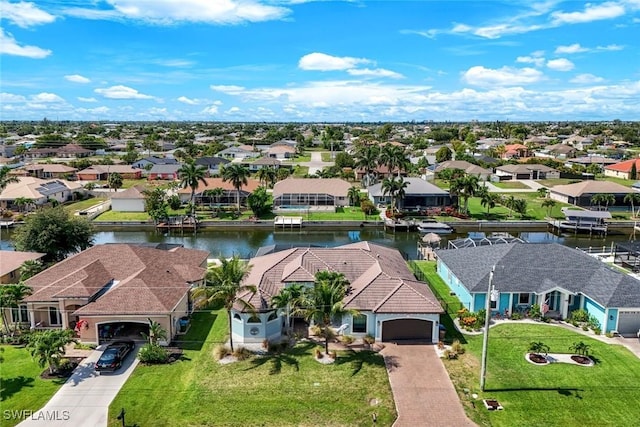 208 SW 15th St, Cape Coral, FL 33991 - aerial view of residential area featuring a large body of water