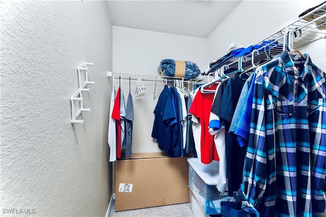 869/871 Eisenhower Blvd, Lehigh Acres, FL 33974 - spacious closet featuring carpet flooring