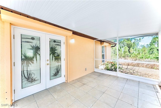 869/871 Eisenhower Blvd, Lehigh Acres, FL 33974 - view of patio with french doors