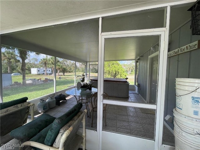 19790 Burgundy Farms Rd, Estero, FL 33928 - view of sunroom / solarium