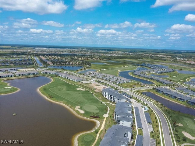 5583 Double Eagle Cir Unit 4141, Ave Maria, FL 34142 - aerial view of a nearby body of water and a local golf course