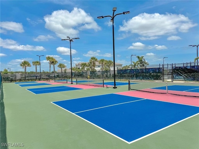 5583 Double Eagle Cir Unit 4141, Ave Maria, FL 34142 - view of tennis court with community basketball court