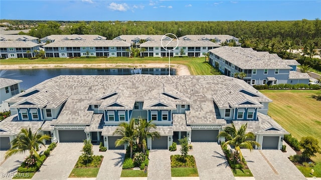 2647 Seychelles Cir Unit 2203, Naples, FL 34112 - aerial view of residential area with a large body of water