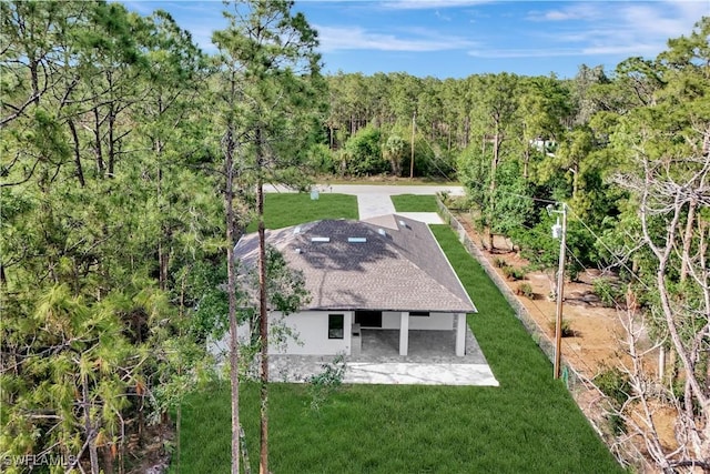 3366 72nd Ave NE, Naples, FL 34120 - view from above of property featuring a heavily wooded area