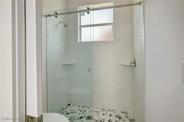 3390 12th Ave SE, Naples, FL 34117 - full bathroom featuring a stall shower and toilet