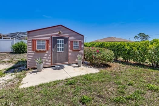 914 Albert Ave, Lehigh Acres, FL 33971 - view of outdoor structure