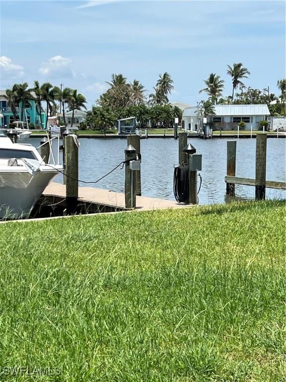 7731 Bocilla Ln Unit 9, Bokeelia, FL 33922 - dock with a water view