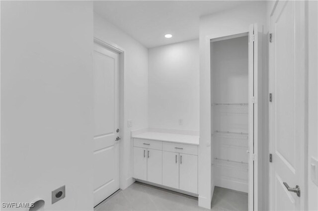 3604 Flora Ave N, Lehigh Acres, FL 33971 - bathroom featuring recessed lighting
