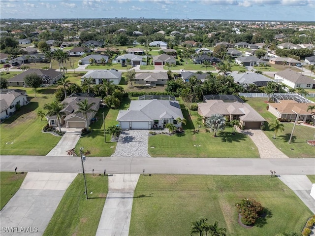 1806 SW 17th St, Cape Coral, FL 33991 - aerial perspective of suburban area