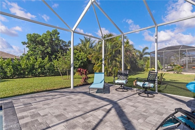 1806 SW 17th St, Cape Coral, FL 33991 - view of unfurnished sunroom