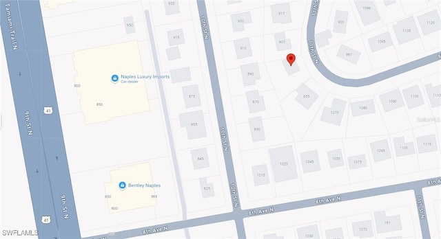 89511THN 895 11th St N, Naples, FL 34102 - map / location