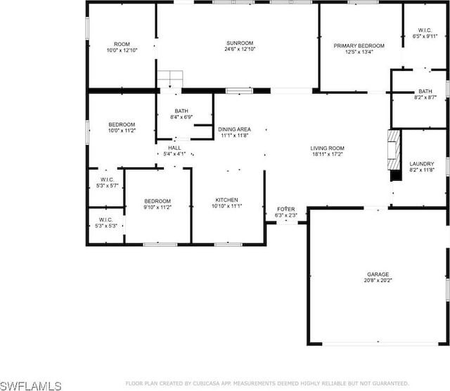 16351 Karen Way N, Fort Myers, FL 33917 - property floor plan