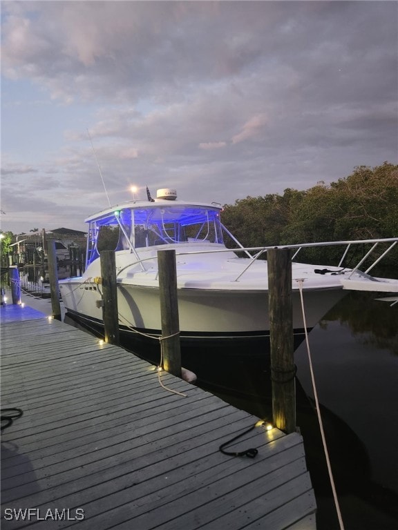 950 Moody Rd Unit 111, North Fort Myers, FL 33903 - view of dock