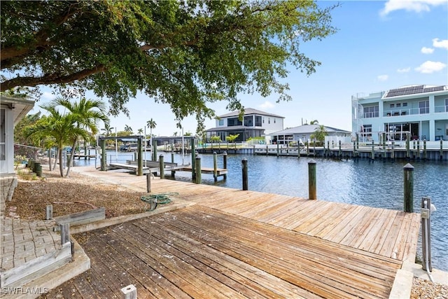 12206 Boat Shell Dr, Matlacha Isles, FL 33991 - dock area with a water view