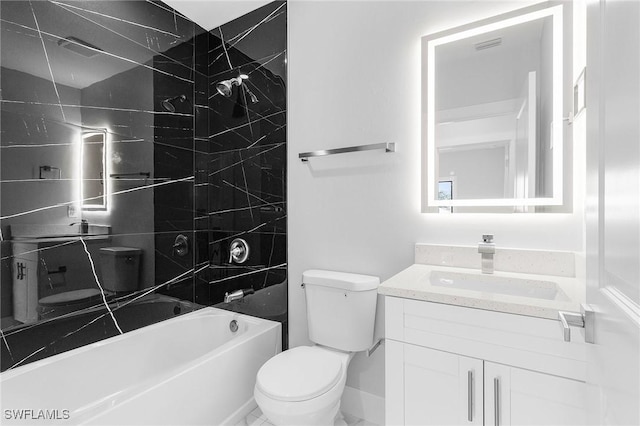 5215 7th St W, Lehigh Acres, FL 33971 - bathroom with toilet and vanity