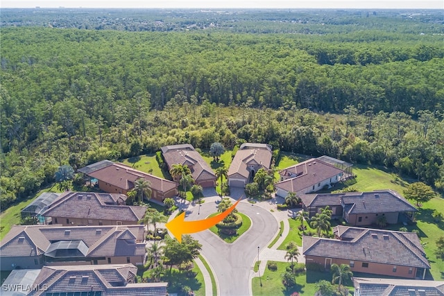 8336 Adelio Ln, Fort Myers, FL 33912 - drone / aerial view of a forest
