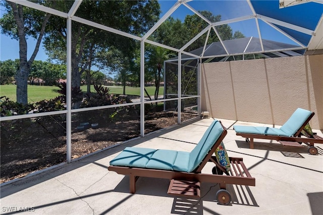 6659 Castlelawn Pl Unit 21, Naples, FL 34113 - view of sunroom