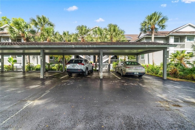 664 Wiggins Bay Dr, Naples, FL 34110 - view of covered parking lot