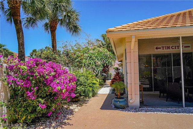 2116 Paget Cir Unit 1, Naples, FL 34112 - view of patio / terrace