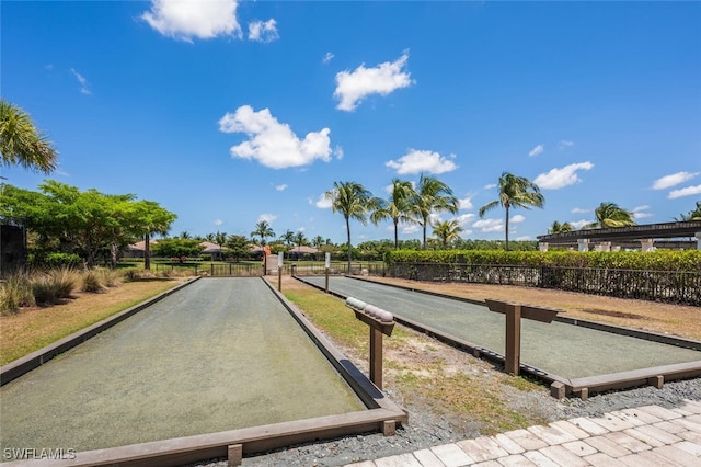 9469 Casoria Ct Unit 101, Naples, FL 34113 - view of home's community with a bocce ball area