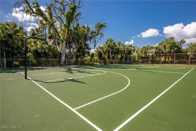 5905 Untermeyer Ct, North Fort Myers, FL 33903 - view of basketball court featuring community basketball court