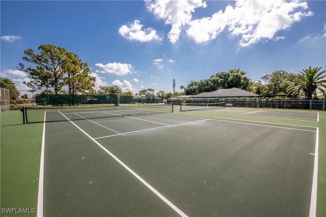 5905 Untermeyer Ct, North Fort Myers, FL 33903 - view of tennis court