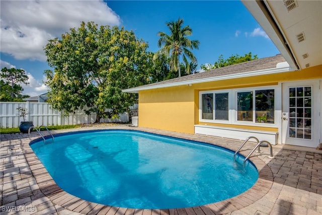 5905 Untermeyer Ct, North Fort Myers, FL 33903 - view of swimming pool with a patio