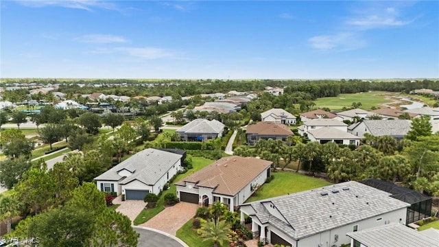 9284 Cormorant Dr, Naples, FL 34120 - aerial view of residential area featuring a golf club