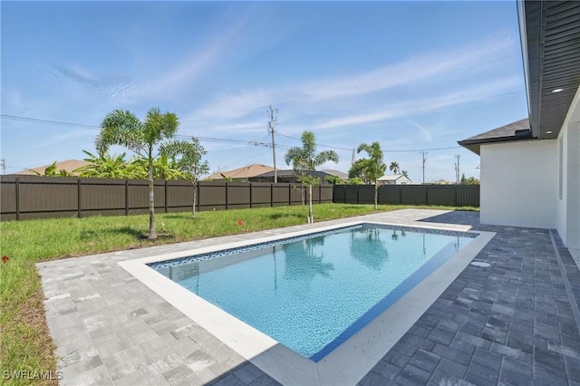 35 Chiquita Blvd N, Cape Coral, FL 33993 - view of swimming pool with a patio area