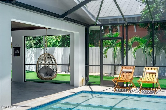 1300 Hilltop Dr, Naples, FL 34103 - view of sunroom