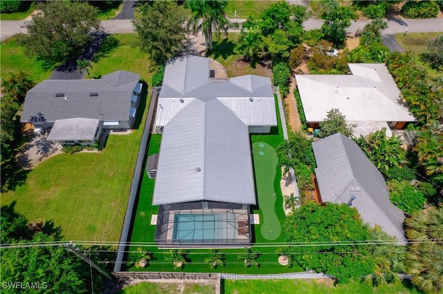 1300 Hilltop Dr, Naples, FL 34103 - aerial view