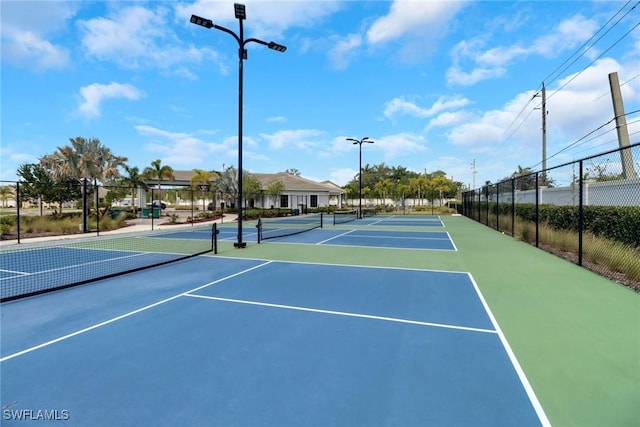 1256 Enbrook Loop, Naples, FL 34114 - view of tennis court featuring community basketball court