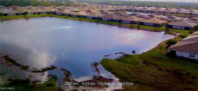 1256 Enbrook Loop, Naples, FL 34114 - aerial view of residential area with a large body of water