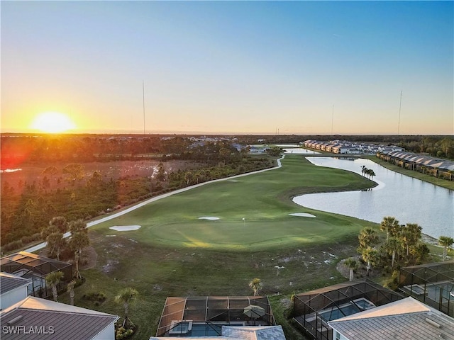 43030 Greenway Blvd Unit 417, Punta Gorda, FL 33982 - view of home's community featuring a water view and view of golf course