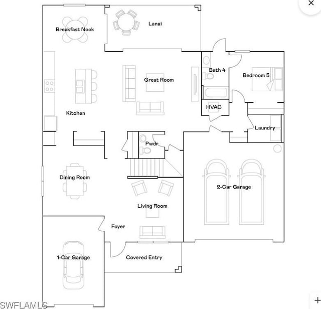 2369 Tangerine Ln, Naples, FL 34120 - property floor plan
