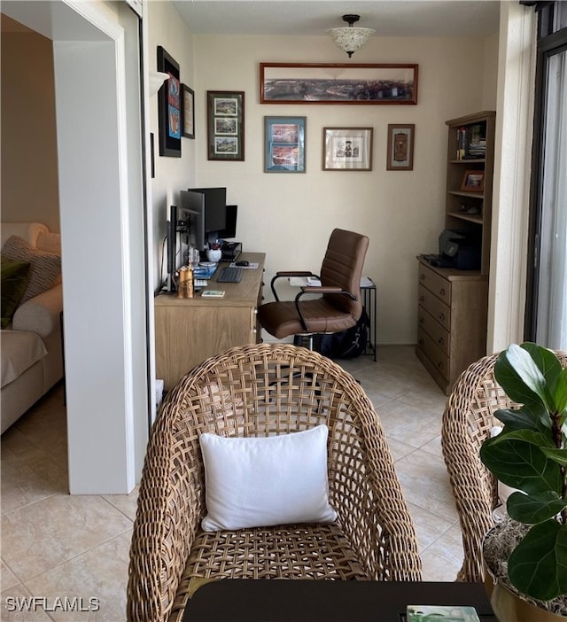2880 Gulf Shore Blvd N Unit 404, Naples, FL 34103 - office area featuring light tile patterned flooring