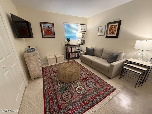 2880 Gulf Shore Blvd N Unit 404, Naples, FL 34103 - living room with carpet floors