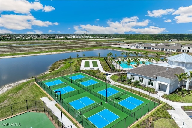 16515 Fire Coral Ln, North Fort Myers, FL 33903 - bird's eye view of a large body of water
