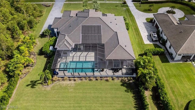 15392 Old Pine Ct, Fort Myers, FL 33912 - aerial view of property and surrounding area with a pool area